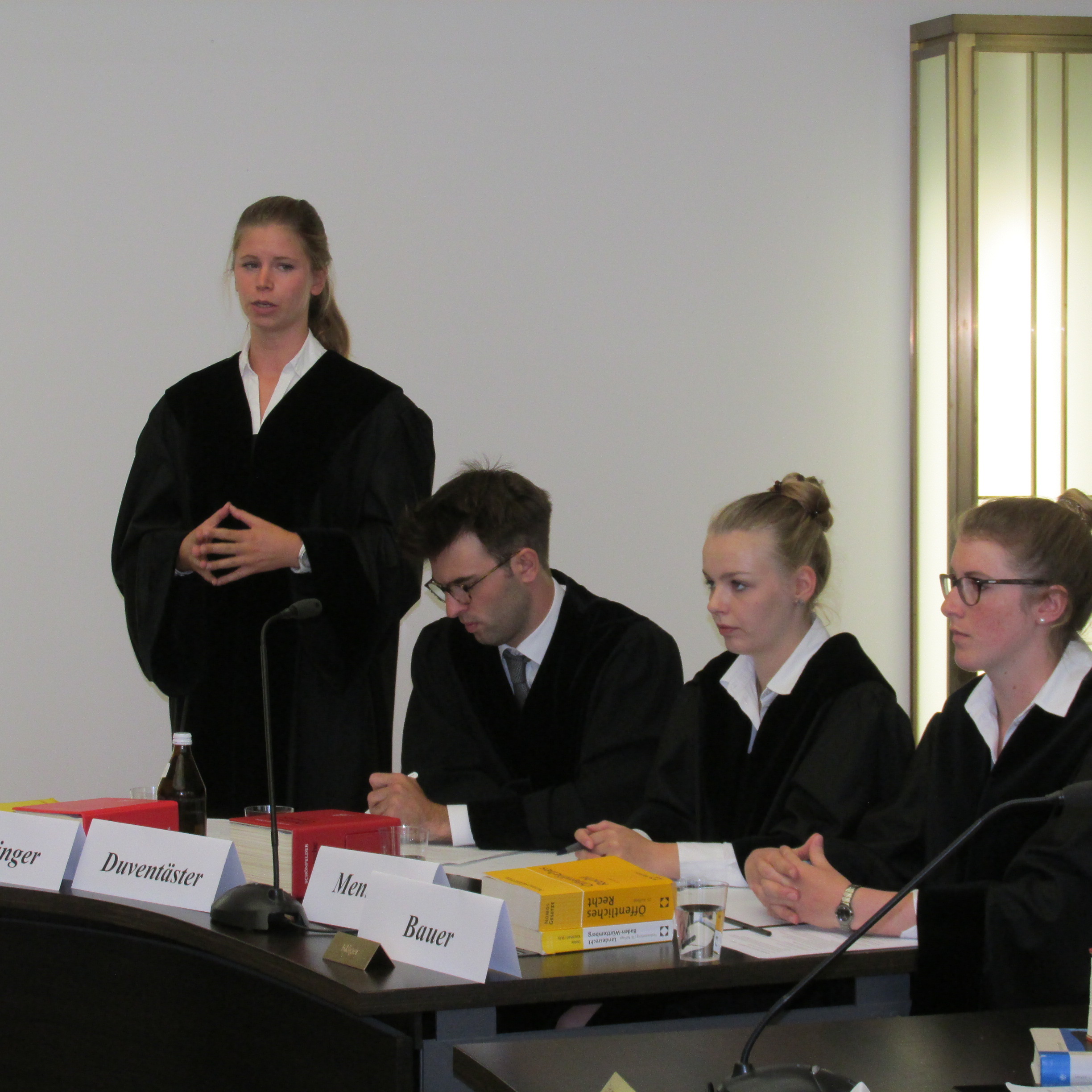 Bilder MootCourt 2017